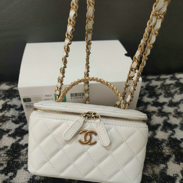 シャネル CHANEL CC-CH68070BS 2023年最新入荷 チェーン クラッチ ヴァニティー ケース トートバッグ 斜め掛け ショルダーバッグ クロスボディバッグ