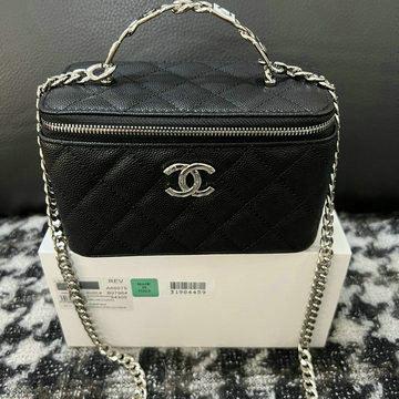 シャネル CHANEL CC-CH68075BK 2023年最新入荷 チェーン クラッチ ヴァニティー ケース トートバッグ 斜め掛け ショルダーバッグ クロスボディバッグ