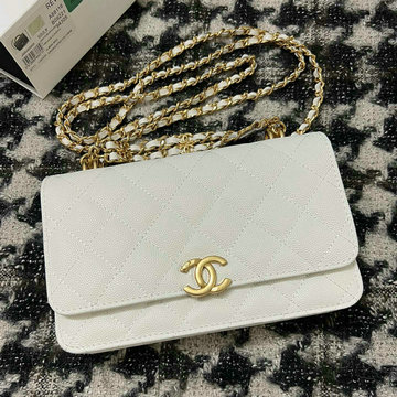 シャネル CHANEL CC-CH68116QJBS 2023年最新入荷 チェーンウォレット フラップバッグ 斜め掛け ショルダーバッグ クロスボディバッグ