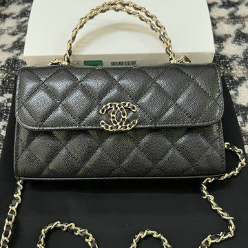シャネル CHANEL CC-CH68132QBK 2023年最新入荷 チェーン クラッチ トートバッグ ハンドバッグ 斜め掛け ショルダーバッグ クロスボディバッグ