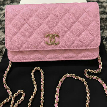 シャネル CHANEL CC-CH68137QJMF 2023年最新入荷 チェーンウォレット フラップバッグ 斜め掛け ショルダーバッグ クロスボディバッグ
