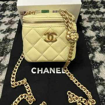 シャネル CHANEL CC-CH68139YL 2023年最新入荷 チェーン クラッチ ヴァニティー ケース 斜め掛け ショルダーバッグ クロスボディバッグ 化粧かばん