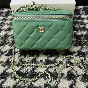 シャネル CHANEL CC-CH68127GL 2023年最新入荷 チェーン クラッチ ヴァニティー ケース トートバッグ 斜め掛け ショルダーバッグ クロスボディバッグ 化粧かばん