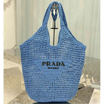 商品名称：プラダ PRADA 99-PD1BG424LS 2023年最新入荷 ラフィア トートバッグ ハンドバッグ ホーボーバッグ 肩掛け ショルダーバッグ レディースかばん