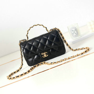 商品名称：シャネル CHANEL CC-CH4023BK 2023年最新入荷 スモール トップハンドル フラップ バッグ 斜め掛け ショルダーバッグ クロスボディバッグ レディースかばん