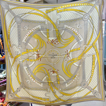 商品名称：エルメス HERMES AN-WJHE23039 2023年夏最新入荷 カレ 140 サーフィン ファン スクエアスカーフ マフラー シルク