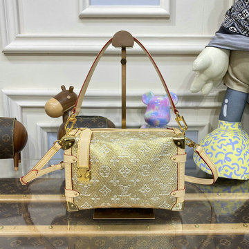 ルイヴィトン LOUISVUITTON 057-M22944J 2023年最新入荷 サイド トランク PM トートバッグ 2way 斜め掛け ショルダーバッグ クロスボディバッグ
