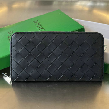 ボッテガヴェネタ BOTTEGAVENETA aj-BOV593217PKY  2023年最新入荷 イントレチャート ジップアラウンドウォレット ファスナー長財布 ロングウォレット