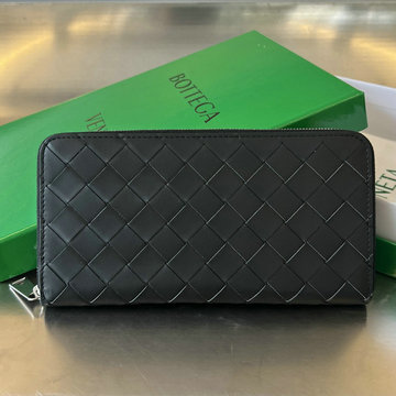 商品名称：ボッテガヴェネタ BOTTEGAVENETA aj-BOV593217QBK  2023年最新入荷 イントレチャート ジップアラウンドウォレット ファスナー長財布 ロングウォレット