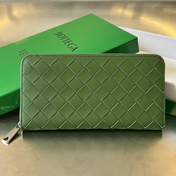 商品名称：ボッテガヴェネタ BOTTEGAVENETA aj-BOV593217QSG 2023年最新入荷 イントレチャート ジップアラウンドウォレット ファスナー長財布 ロングウォレット