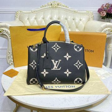 ルイヴィトン LOUISVUITTON M45842 2023年最新入荷 グラン パレ MM トップハンドルバッグ トートバッグ 斜め掛け ショルダーバッグ クロスボディバッグ