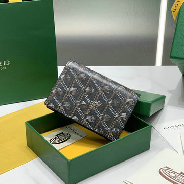 ゴヤール GOYARD BX-GY8510BK  2023年最新入荷 マルゼルブ カードケース 名刺入れ 二つ折り短財布 ショートウォレット