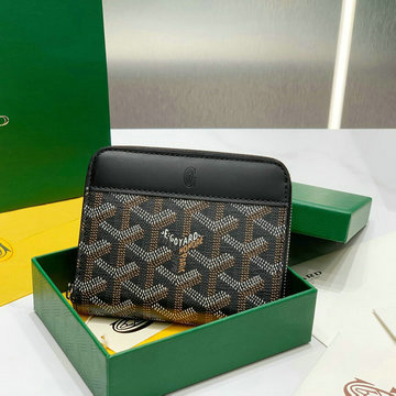 ゴヤール GOYARD BX-GY8511BK 2023年最新入荷 マティニョンミニ　コインケース ジッピーウォレット ファスナー短財布 小銭入れ