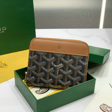 ゴヤール GOYARD BX-GY8511TK 2023年最新入荷 マティニョンミニ　コインケース ジッピーウォレット ファスナー短財布 小銭入れ