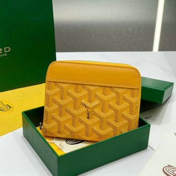 ゴヤール GOYARD BX-GY8511YL 2023年最新入荷 マティニョンミニ　コインケース ジッピーウォレット ファスナー短財布 小銭入れ