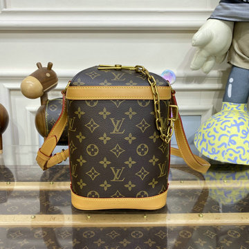 商品名称：ルイヴィトン LOUISVUITTON 057-M44877  2019年最新入荷 ミルクボックス バケットバッグ ショルダーバッグ モノグラムキャンパス