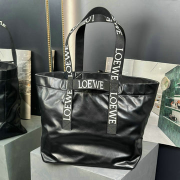 ロエベ LOEWE GH-LE230403BK 2023年最新入荷 フォールドショッパー トートバッグ ハンドバッグ レディースかばん 旅行かばん ペーパーカーフ