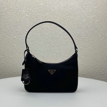 商品名称：プラダ PRADA GH-PD1NE204PBK 2023年最新入荷 Re-Edition ホーボーバッグ ショルダーバッグ ナイロン ライアングルロゴ