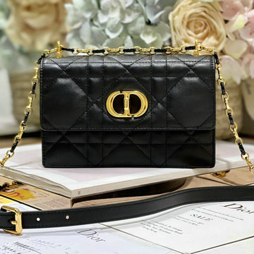 クリスチャンディオール CHRISTIAN DIOR GH-CD0069PBK 2023年最新入荷 ミス カロ ミニバッグ チェーンウォレット 斜め掛け ショルダーバッグ