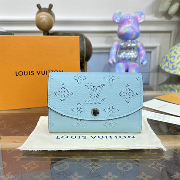 ルイヴィトン LOUISVUITTON 057-M64050L 2020年最新入荷 ポルトモネ アナエ 二つ折り短財布 ショートウォレット 小銭入れ コインケース マヒナレザー