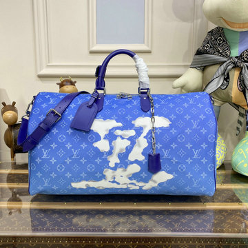ルイヴィトン LOUISVUITTON 057-M86988  2020年最新入荷 キーポル バンドリエール 50 トラベルバッグ トートバッグ ショルダーバッグ 旅行かばん