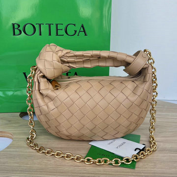 ボッテガヴェネタ BOTTEGAVENETA aj-BOV709562XS 2023年最新入荷 ミニ ジョディ ホーボーバッグ ハンドバッグ チェーン付き ショルダーバッグ