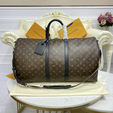 商品名称：ルイヴィトン LOUISVUITTON 057-M56714　2023年最新入荷 キーポル バンドリエール 55 トラベルバッグ ダッフルバッグ 旅行かばん ボストンバッグ