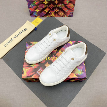 ルイヴィトン LOUISVUITTON MS-LVJ23013 2023年最新入荷 フロントロー ライン スニーカー レースアップシューズ メンズシューズ カジュアルシューズ スポーツシューズ