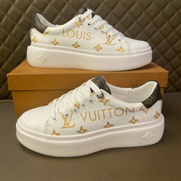 ルイヴィトン LOUISVUITTON MS-LVJ23016 2023年最新入荷 スニーカー レースアップシューズ メンズシューズ カジュアルシューズ スポーツシューズ