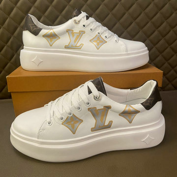 ルイヴィトン LOUISVUITTON MS-LVJ23017 2023年最新入荷 スニーカー レースアップシューズ メンズシューズ カジュアルシューズ スポーツシューズ