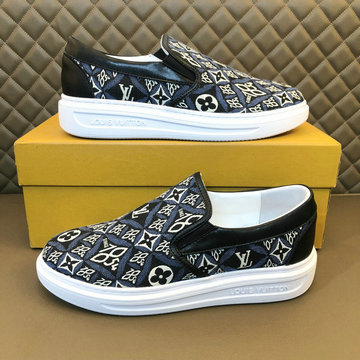 ルイヴィトン LOUISVUITTON MS-LVJ23012 2023年最新入荷 ランアウェイ ライン スニーカー レースアップシューズ メンズシューズ カジュアルシューズ スポーツシューズ