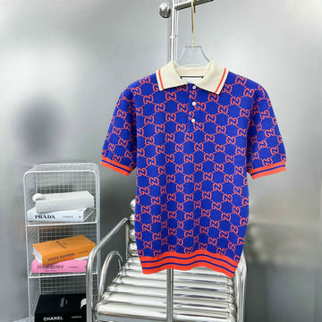 グッチ GUCCI MS-TDGG23046 2023年春夏最新入荷 ポロシャツ 半袖 ショートスリーブ スウェットシャツ 短袖 トップス レジャーシャツ