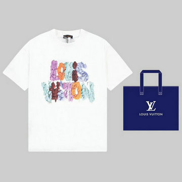 ルイヴィトン LOUISVUITTON MS-TDLV23115 2023年最新入荷 Tシャツ 半袖 ショートスリーブ スウェットシャツ 短袖 クルーネック トップス レジャーシャツ