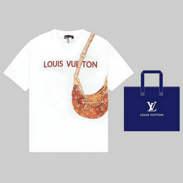 ルイヴィトン LOUISVUITTON MS-TDLV23119 2023年最新入荷 Tシャツ 半袖 ショートスリーブ スウェットシャツ 短袖 クルーネック トップス レジャーシャツ