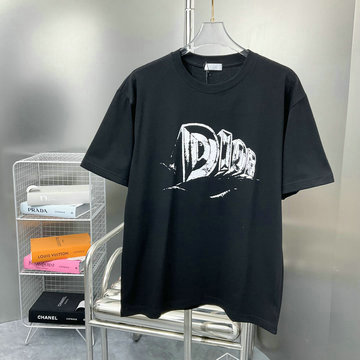 クリスチャンディオール CHRISTIAN DIOR  MS-TDCD23015 2023年最新入荷 Tシャツ 半袖 ショートスリーブ スウェットシャツ 短袖 クルーネック トップス 男女兼用