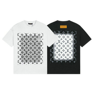 ルイヴィトン LOUISVUITTON MS-TDLV23128 2023年最新入荷 Tシャツ 半袖 ショートスリーブ スウェットシャツ 短袖 クルーネック トップス レジャーシャツ 男女兼用