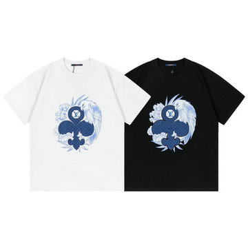商品名称：ルイヴィトン LOUISVUITTON MS-TDLV23129 2023年最新入荷 Tシャツ 半袖 ショートスリーブ スウェットシャツ 短袖 クルーネック トップス レジャーシャツ 男女兼用