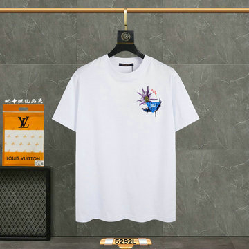 ルイヴィトン LOUISVUITTON MS-TDLV23130 2023年最新入荷 Tシャツ 半袖 ショートスリーブ スウェットシャツ 短袖 クルーネック トップス レジャーシャツ 男女兼用