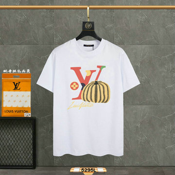 ルイヴィトン LOUISVUITTON  MS-TDLV23133 2023年最新入荷 Tシャツ 半袖 ショートスリーブ スウェットシャツ 短袖 クルーネック トップス レジャーシャツ 男女兼用