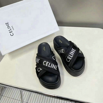 セリーヌ CELINE 26-CEJ23009 2023最新入荷 フラットフォーム ミュール スライドサンダル スリッパ レディースシューズ 厚底ミュール