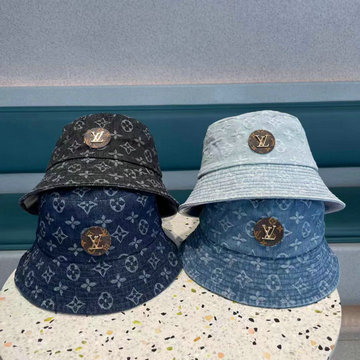 ルイヴィトン LOUISVUITTON AN-MZLV23037 2023最新入荷 バケットハット エスバドリーハット 帽子 日焼け止め帽子 短めのブリム