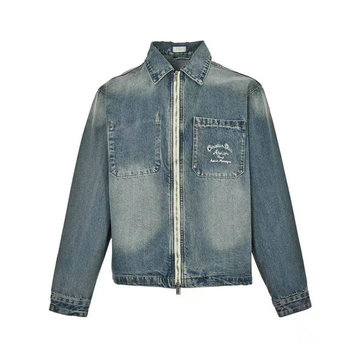 商品名称：クリスチャンディオール CHRISTIAN DIOR MS-WNCD23001 2023年最新入荷 ジップクロージャー デニムジャケット 長袖 アウターコート ロングスリーブ