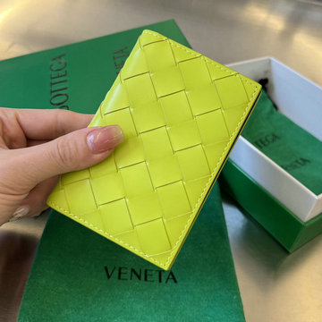 商品名称：ボッテガヴェネタ BOTTEGAVENETA aj-BOV592619PYK  2023年最新入荷 フラップカードケース 二つ折り短財布 カード入れ レザー