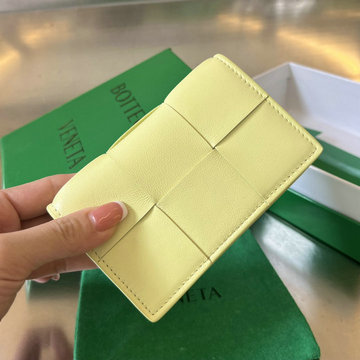 商品名称：ボッテガヴェネタ BOTTEGAVENETA aj-BOV651396QY  2023年最新入荷 カセット ビジネスカードケース フラップ短財布 名刺入れ