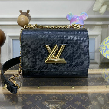 ルイヴィトン LOUISVUITTON 057-M21118J 2023年最新入荷 ツイスト ミニ チェーンポーチ 斜め掛け ショルダーバッグ クロスボディバッグ エピレザー