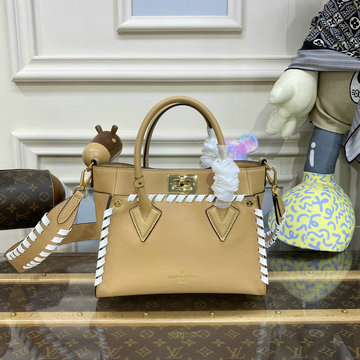 ルイヴィトン LOUISVUITTON 057-M21585 2023年最新入荷 オンマイサイド PM トップハンドルバッグ トートバッグ 2way ショルダーバッグ