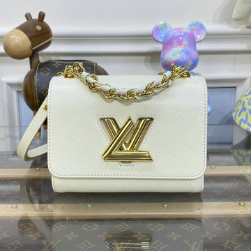 商品名称：ルイヴィトン LOUISVUITTON 057-M22373 2023年最新入荷 ツイスト ミニ チェーンポーチ 斜め掛け ショルダーバッグ クロスボディバッグ エピレザー