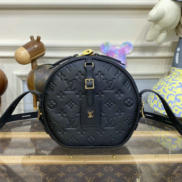 ルイヴィトン LOUISVUITTON 057-M45167 2023年最新入荷 ボワット シャポー スープル ラウンドバッグ 斜め掛け ショルダーバッグ クロスボディバッグ レザー