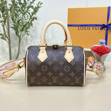 ルイヴィトン LOUISVUITTON 057-M46594 2023年最新入荷 スピーディ バンドリエール 20 ボストンバッグ トートバッグ ショルダーバッグ レディースかばん
