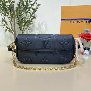 ルイヴィトン LOUISVUITTON 057-M82154 2023年最新入荷 ウォレット オン チェーン アイビー ポーチ 斜め掛け ショルダーバッグ レディースかばん